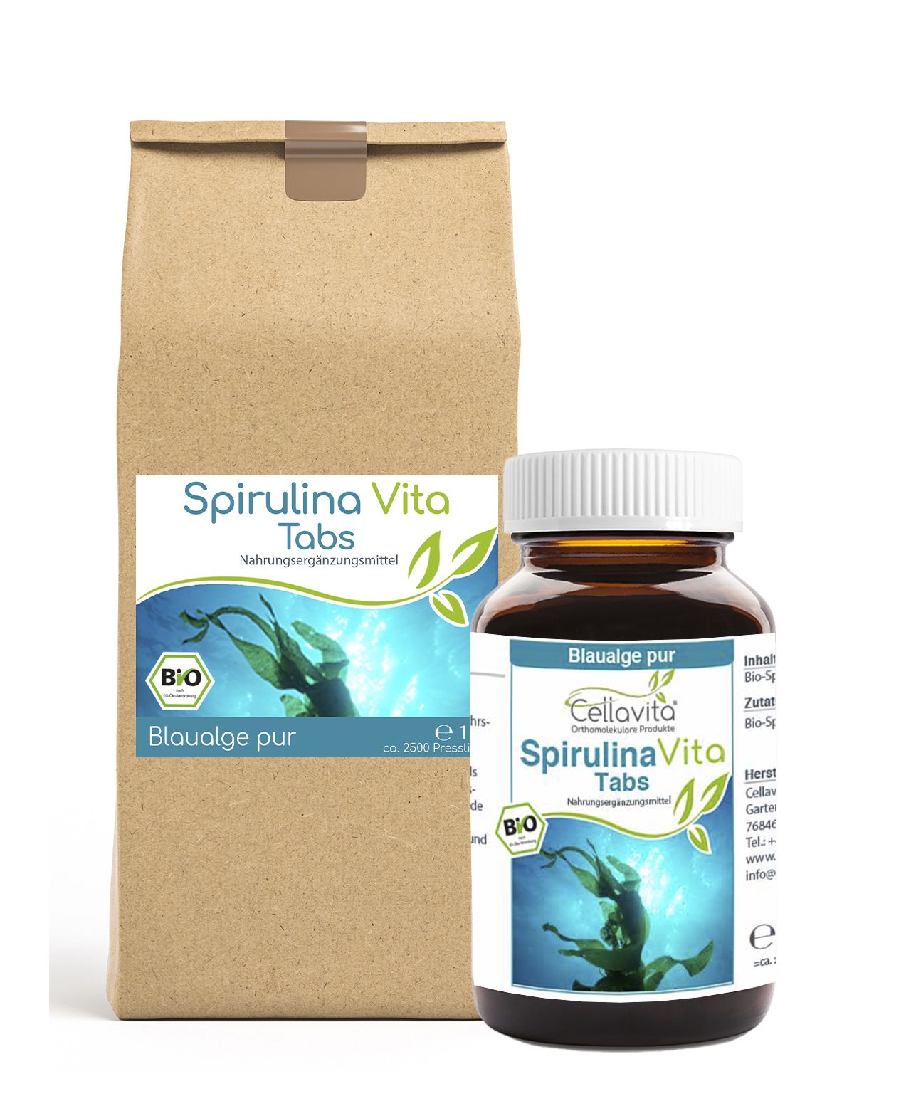 Bio Spirulina Vita Tabs