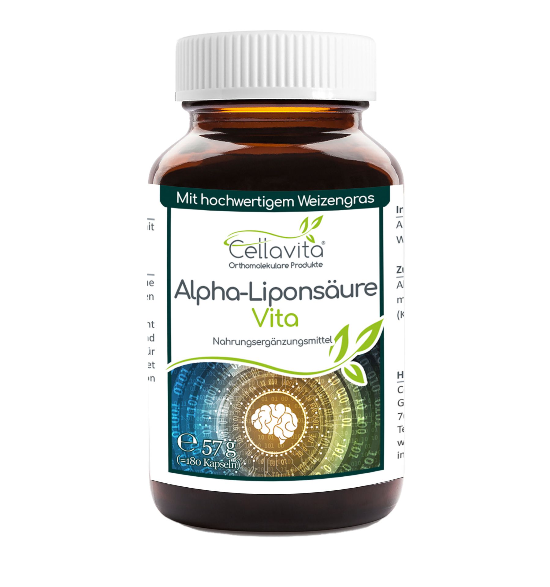 Alpha-Liponsäure Vita 500 Kapseln Vorratsbeutel