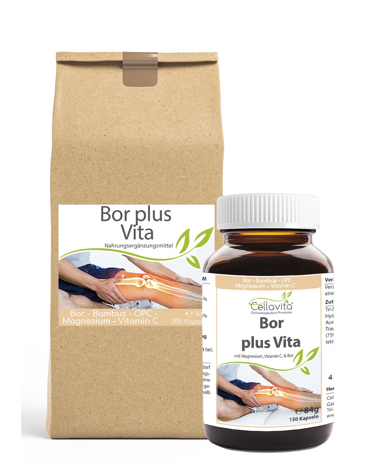 Bor 3mg plus Vita 150 Kapseln im Glas