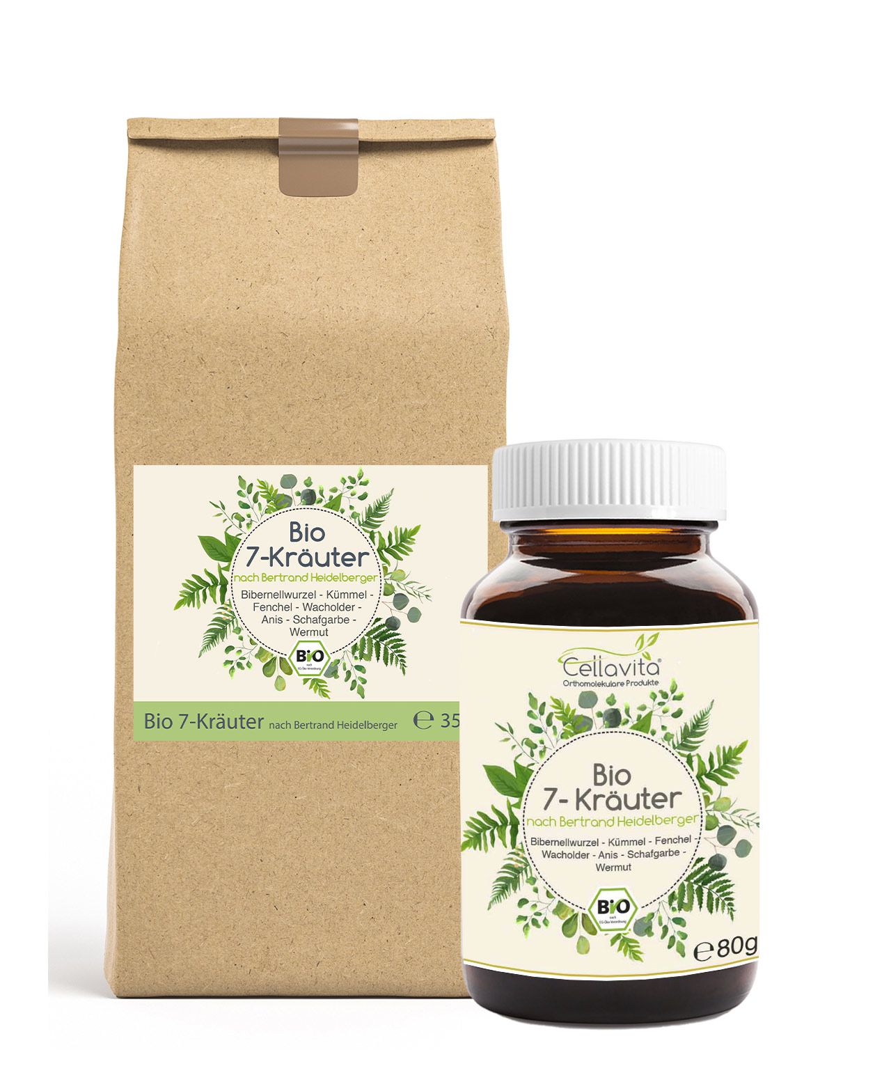 BIO 7-Kräuter nach Bertram Heidelberger Originalrezeptur