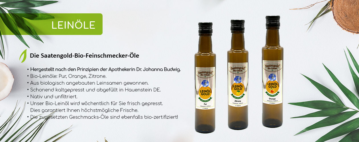 Saatengold-Leinöle
