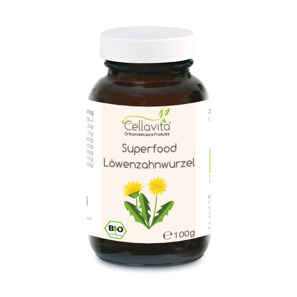 Superfood Löwenzahnwurzel bio Pulver