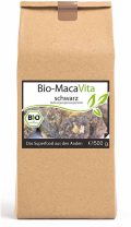 Bio-Maca Vita schwarz – 500 g Pulver im Vorratsbeutel